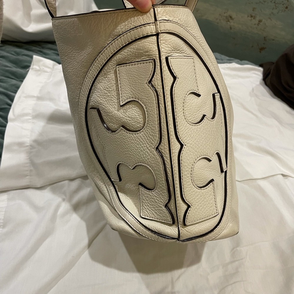Tory Burch White Tote